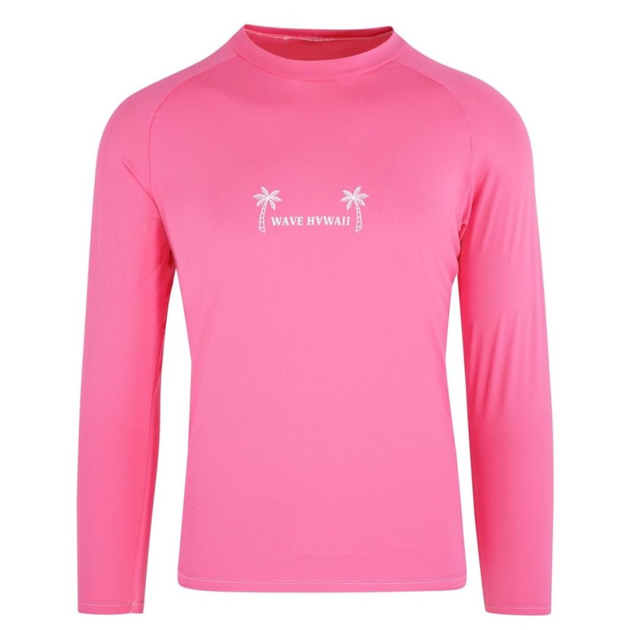 Clothing & Co. WAVE HAWAII | Uv Shirt Longsleeve Pink