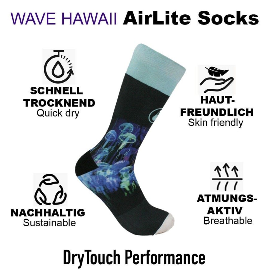 Unser Sortiment WAVE HAWAII | Airlite Drytouch Socks D10