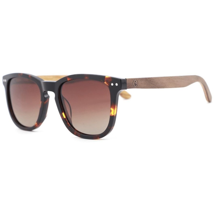 Sonnenbrillen WAVE HAWAII | Wave Hawaii Sonnenbrille Chiclana, Acetat Gradient Brown