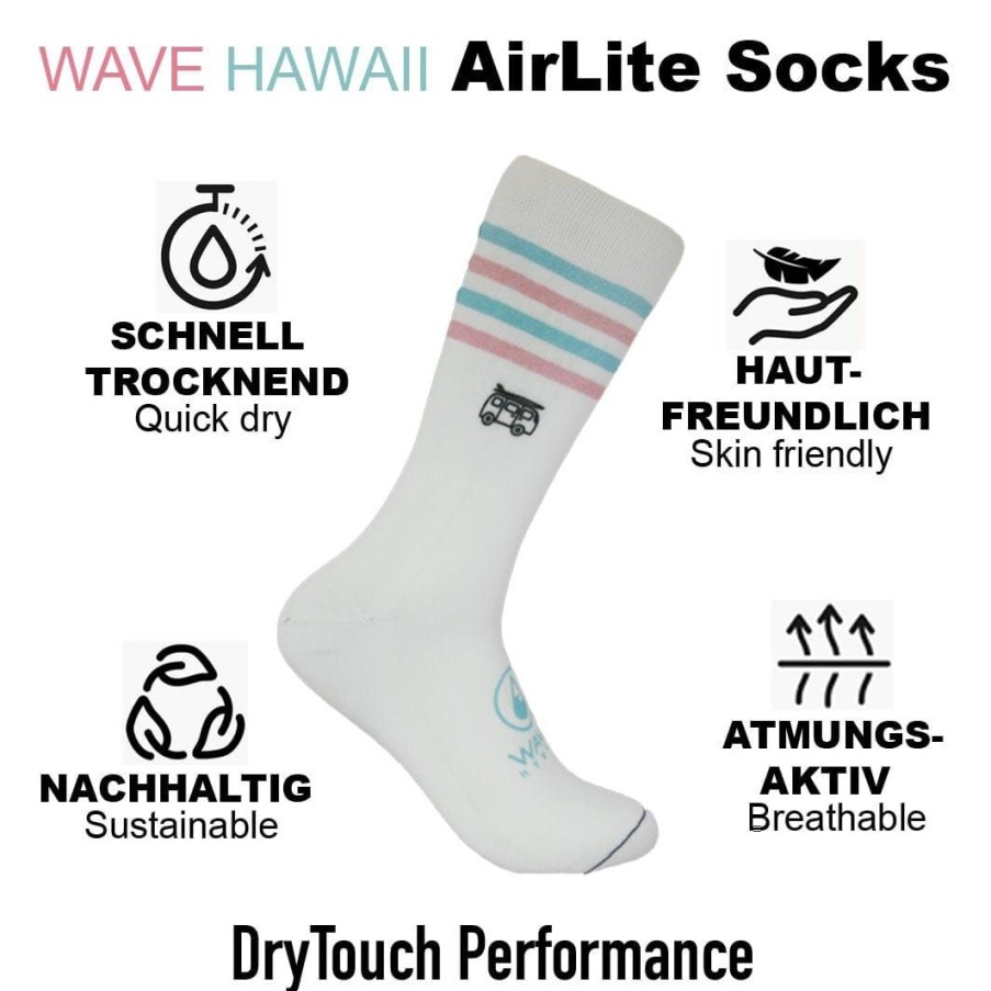 Unser Sortiment WAVE HAWAII | Airlite Drytouch Socks D6