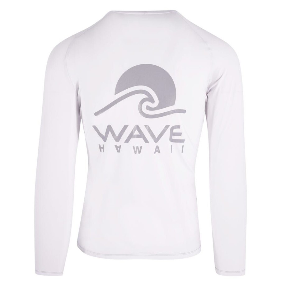 Clothing & Co. WAVE HAWAII | Uv Shirt Longsleeve White