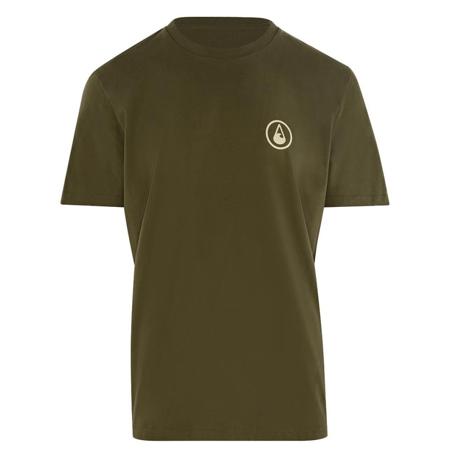 Clothing & Co. WAVE HAWAII | T-Shirt Mana Men, Green, Bio Baumwolle