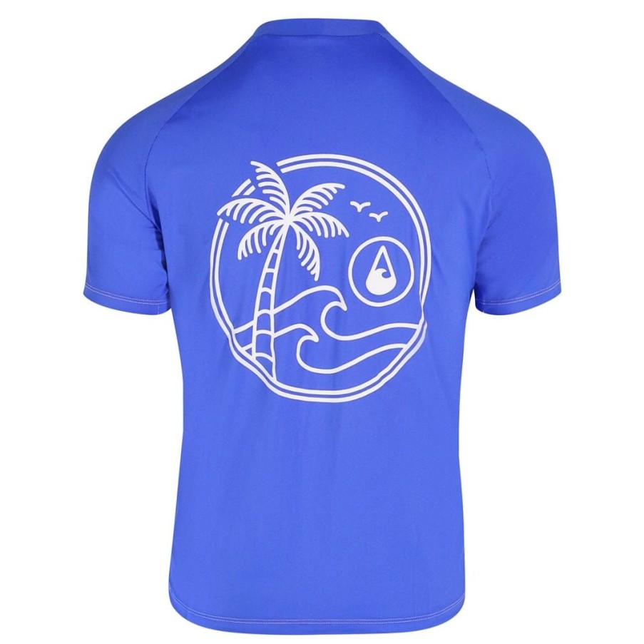 Clothing & Co. WAVE HAWAII | Uv Shirt Blue